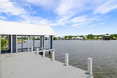 Boat House with Storage Room and Dock
