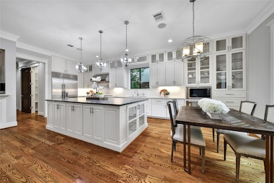 View of kitchen.