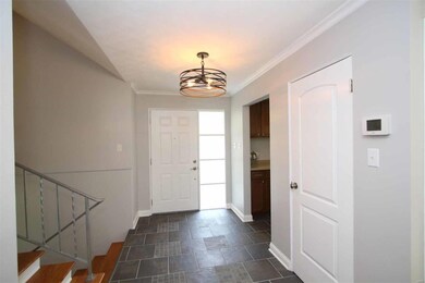 Foyer entry and coat closet