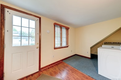 Entry, mudroom and laundry room