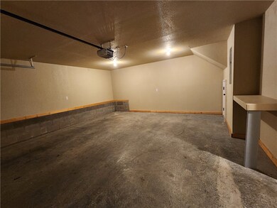 spacious garage