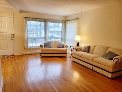 Living room Hardwood floors throughout.
