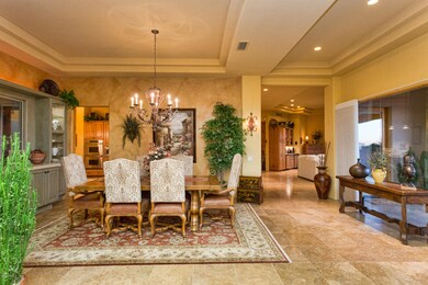 Dining Area With Custom Built Ins