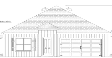 Calie med porch - Hardie Board