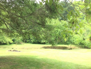 Yard and creek