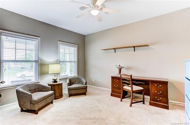 Office or Sitting / Living Room with Ceiling Fan