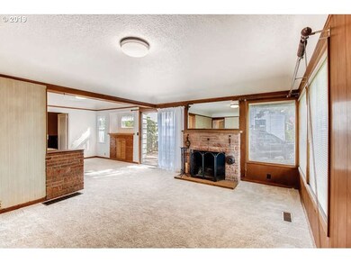 Living Room/Dining Room-Coffered Ceilings