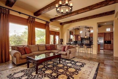 Great Room view of Kitchen