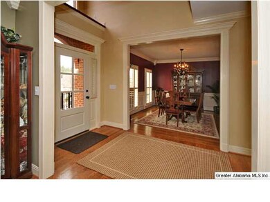 Beautiful foyer welcomes you into home and feature