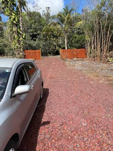 VIEW OF THE ENTRANCE FROM THE HOUSE. BEAUTIFUL FOLIAGE EVERYWHERE!