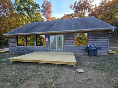 Front, large windows throughout the house. Tons of