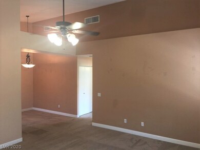 Open Living and Dining Room area