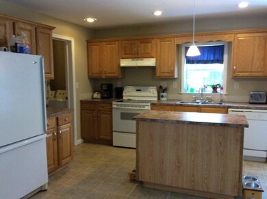 KITCHEN VIEW FROM LIVING ROOM
