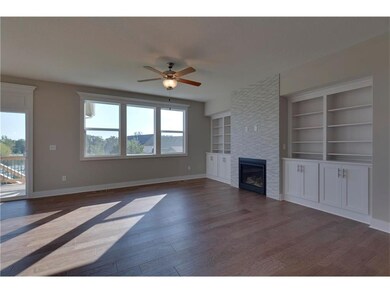 Large Open Great Room w/beautiful built ins by Mil