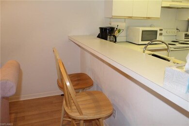Counter and stools