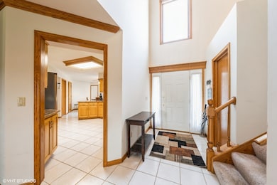 Foyer with entrance to kitchen