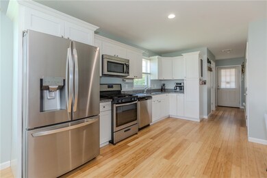 Kitchen facing main entrance