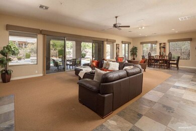 GREAT ROOM w/Patio Doors to Pool