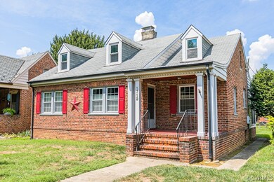 FRONT ELEVATION, ALL BRICK EXTERIOR, FRONT PORCH