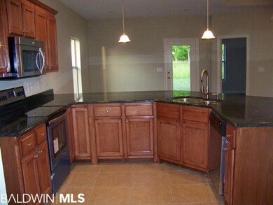 Beautiful wood cabinets