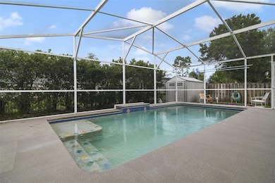 Screened salt water pool!