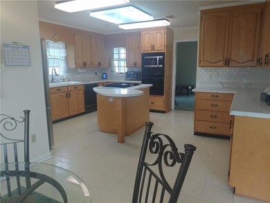 Kitchen with new granite counters