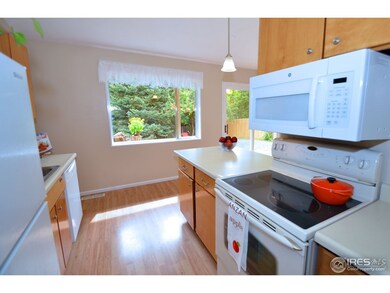 Kitchen overlooks spacious yard