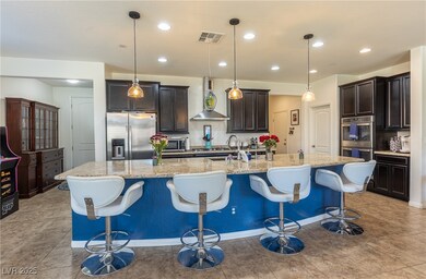 Kitchen featuring stainless steel appliances, visi