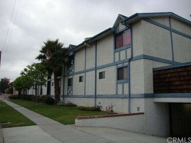 Street level view (from Rosecrans Ave heading west