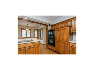 View from Kitchen to Breakfast Room