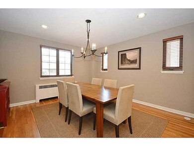 Dining Room. Hardwood floors throughout