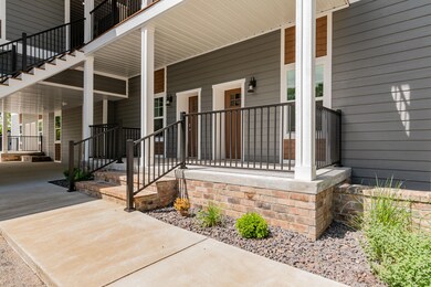 Units 2C-D Covered Porch