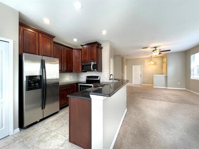 Kitchen with separate dinette space