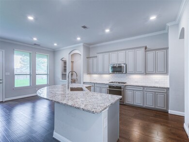 Massive kitchen island