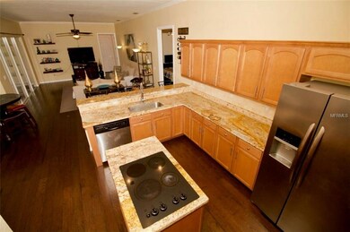 Lots of cabinets and counter tops.