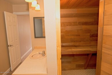 Master Bathroom With Sauna