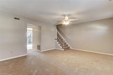 Living Room looking toward the kitchen and DR area