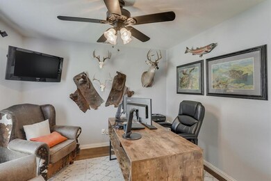 A great office or downstairs payroom.