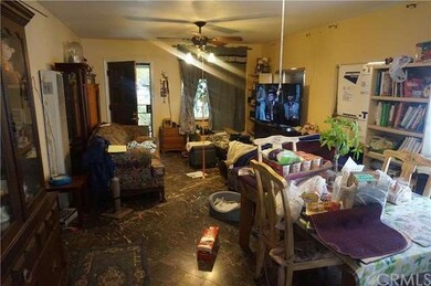 Dining area and living room