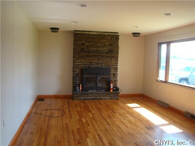 Living Room With WB Fireplace