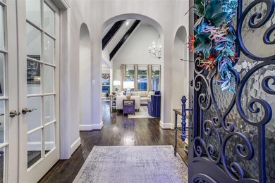 Elegant hand scraped wood flooring welcome you int