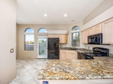 Open concept kitchen