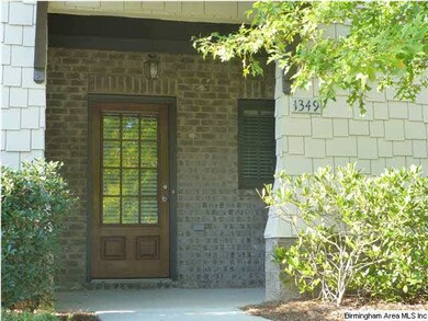 This home has a covered front porch AND an private
