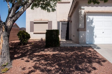 View of front of property featuring stucco siding