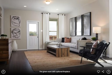 Interior photos- Photo of Centex model home with same floor plan, not of actual home listed.