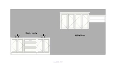 projected master bath & laundry room