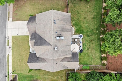 Drone Shot Above House