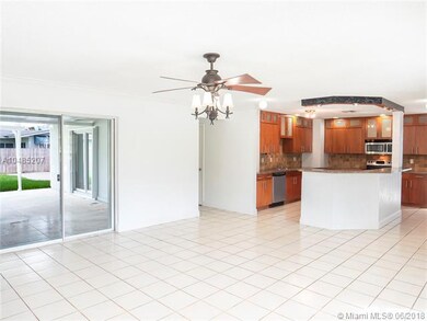 Great room and kitchen