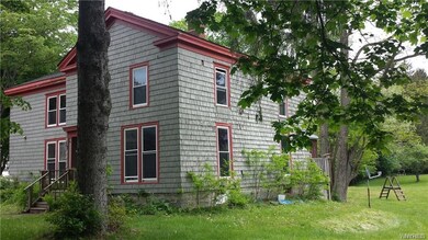 Front and side  cedar shakes