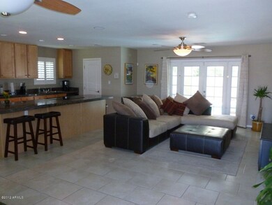 Great Rm into Kitchen